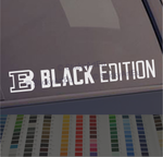 Black Edition Sticker decal