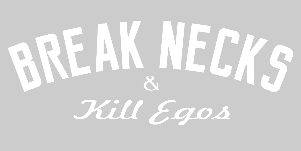 Break Necks and kill egos decal