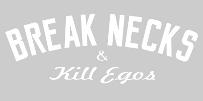 Break Necks and kill egos decal