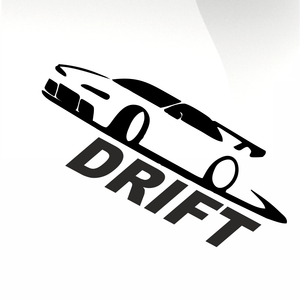 Drift Car decal sticker - stickyarteu