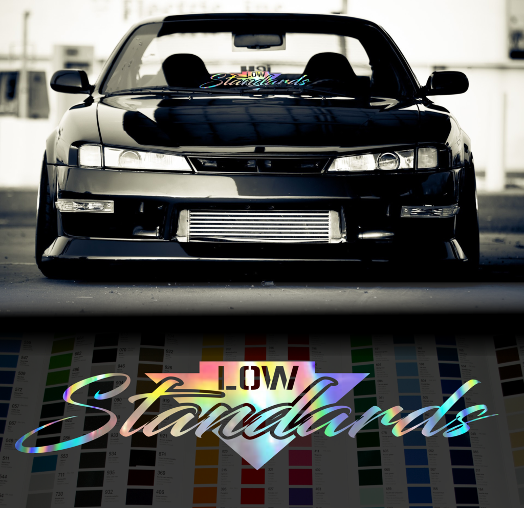 Low Standards decal sticker