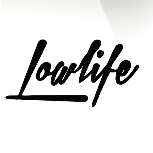 Lowlife Car decal sticker - stickyarteu