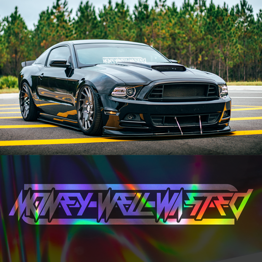 Money Well Wasted Decal