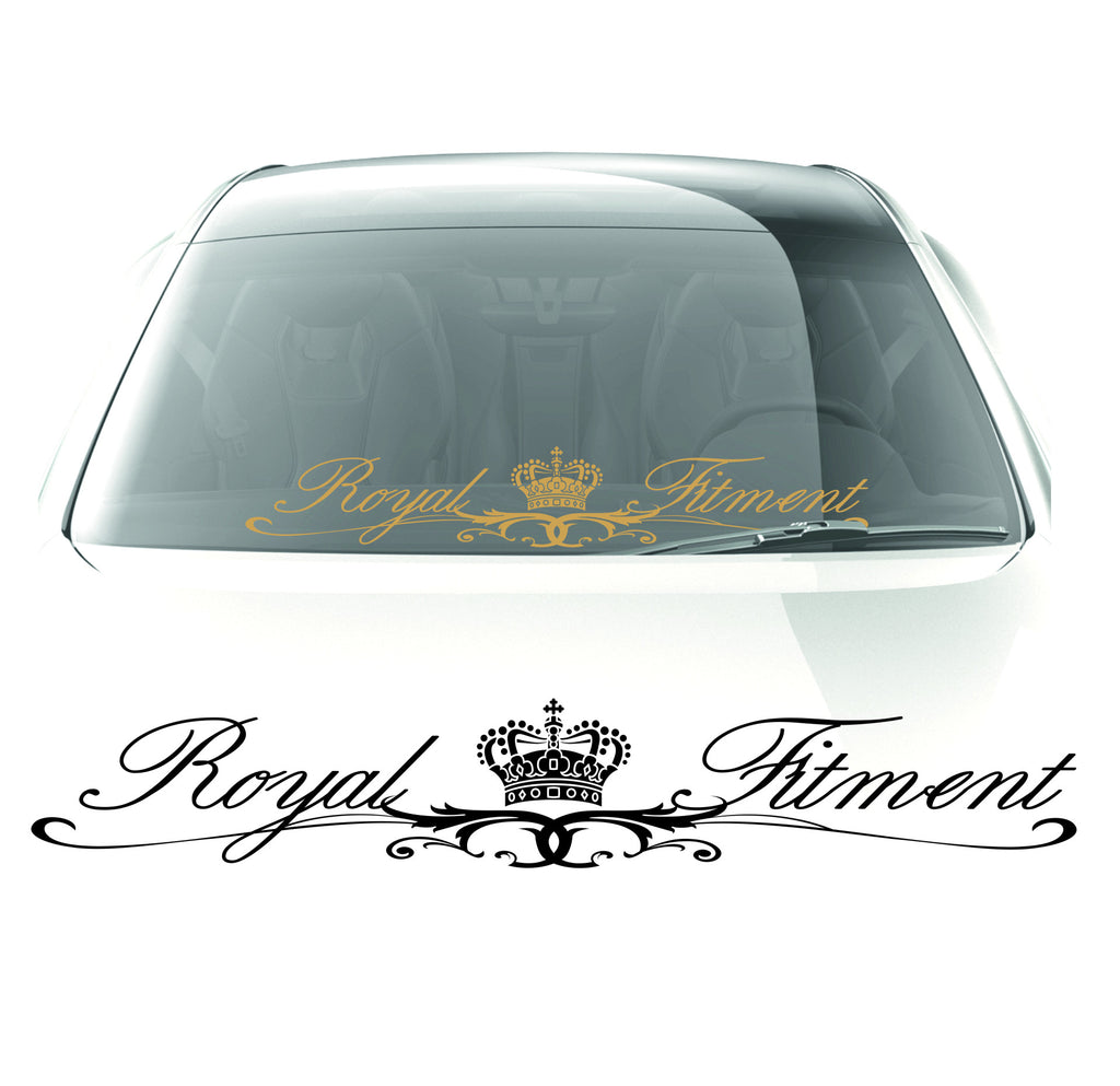 Royal Fitment Sticker - stickyarteu