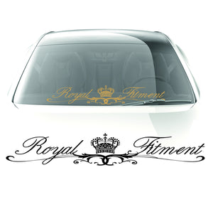 Royal Fitment Sticker - stickyarteu