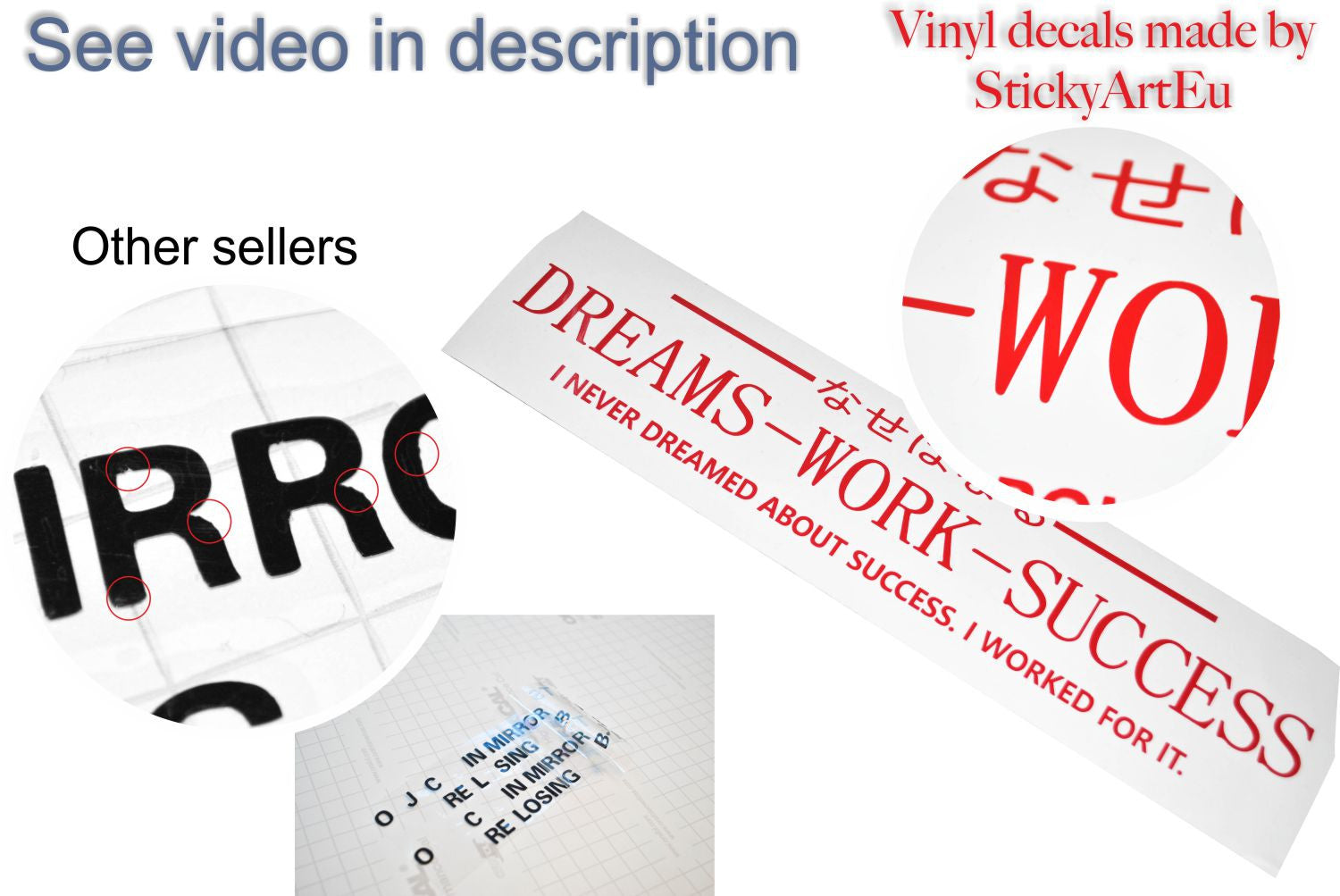 Low standards Sticker decal - stickyarteu