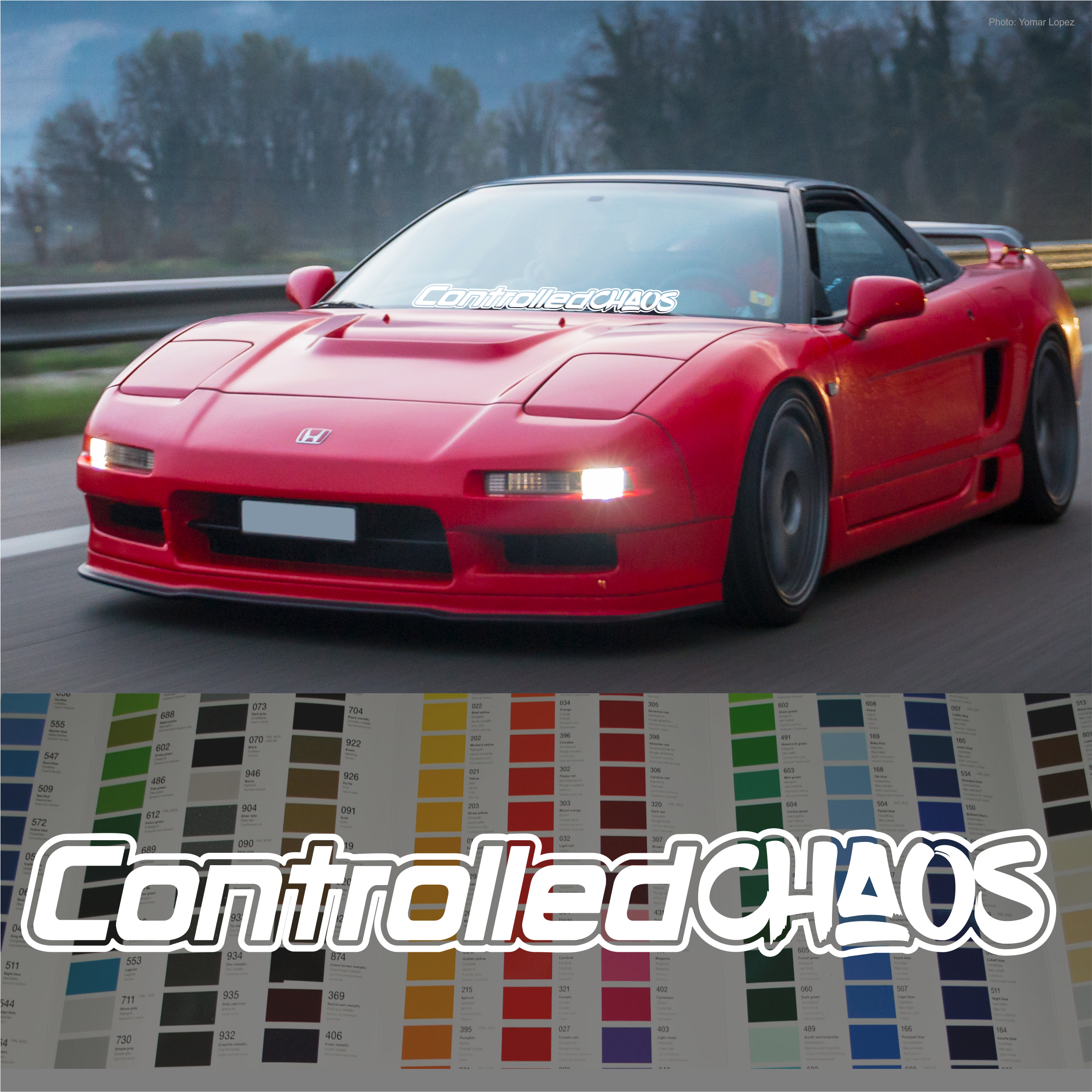 Controlled Chaos decal