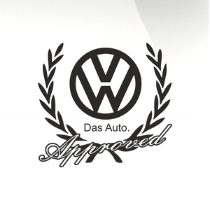 VW das auto sticker – stickyart