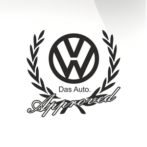 VW das auto sticker - stickyarteu