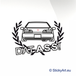 Dat Ass auto sticker - stickyarteu
