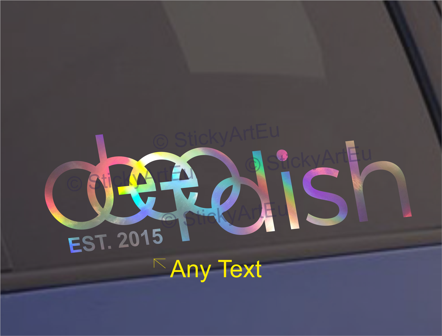 Deep Dish Dope Aufkleber Aufkleber 2