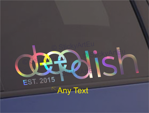 Deep Dish Dope Aufkleber Aufkleber 2