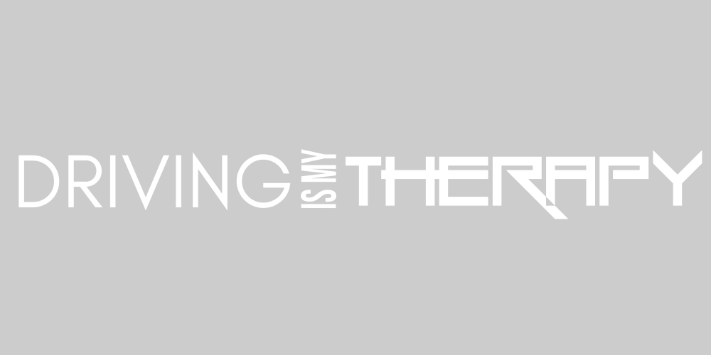 Driving Is My Therapy Decal lng