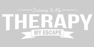 Driving Is My Therapy Decal