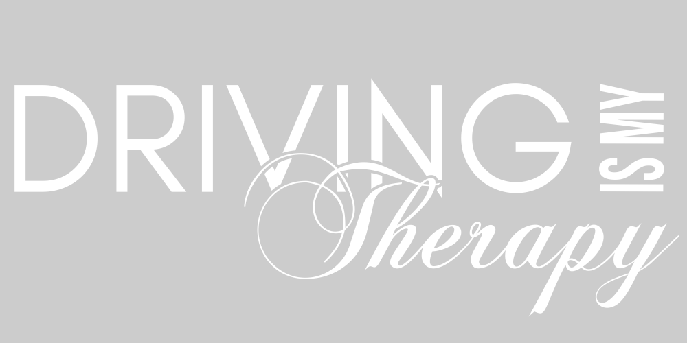 Driving Is My Therapy Decal Sml-ilg