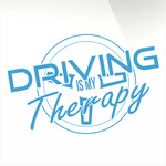 Autofahren ist meine Therapie Aufkleber Sml-rnd