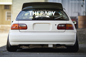 Aufkleber „Fahren ist meine Therapie“