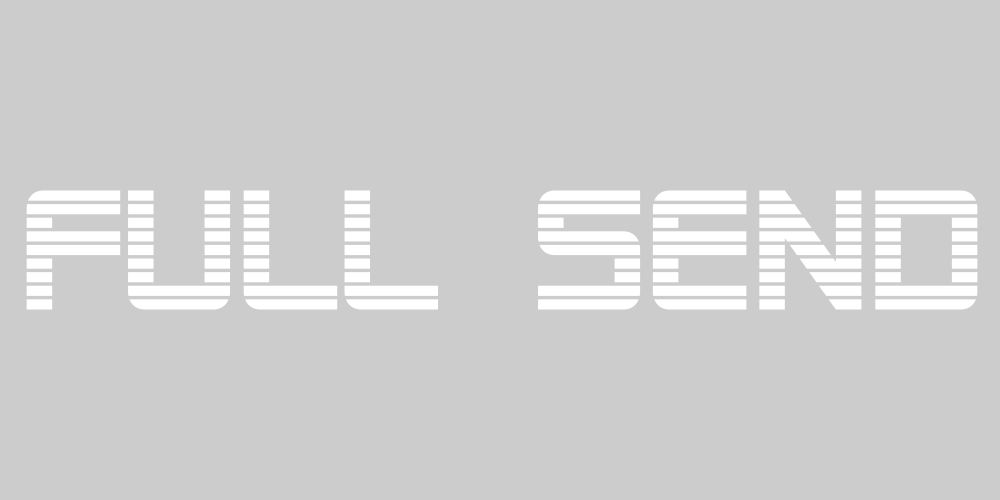 Full Send decal III