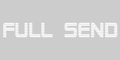 Full Send-Aufkleber III
