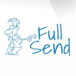 Full Send-Aufkleber II