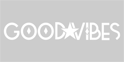 Autocollant Good Vibes