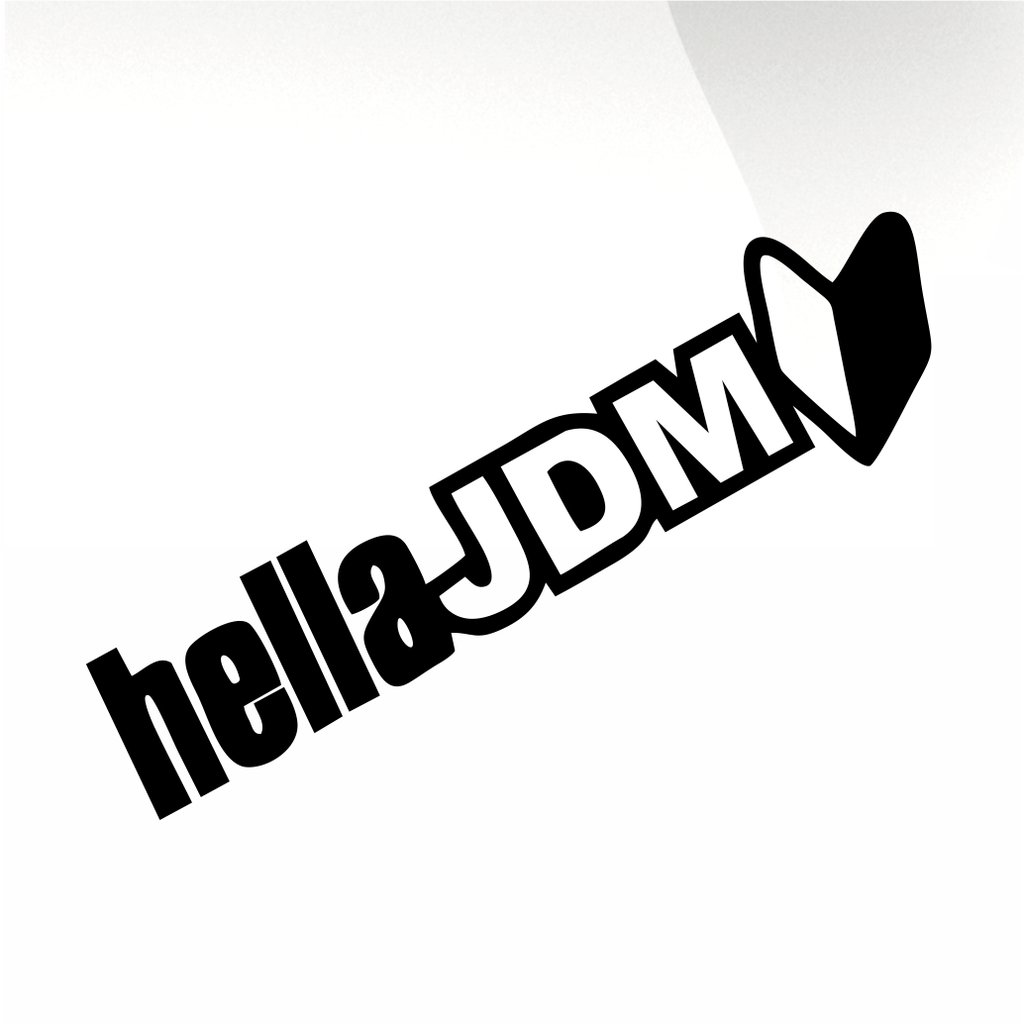 hella JDM Car decal sticker - stickyarteu