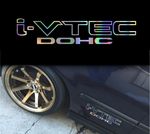 i-VTEC DOHC Honda decal sticker