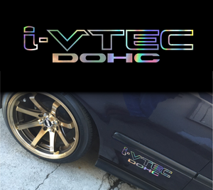 i-VTEC DOHC Honda decal sticker