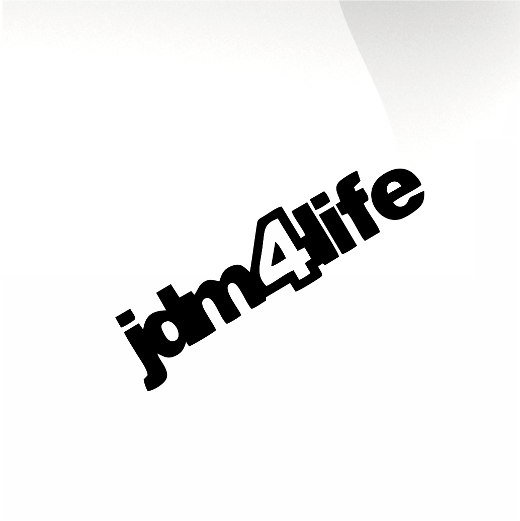 JDM 4 life Car decal sticker - stickyarteu
