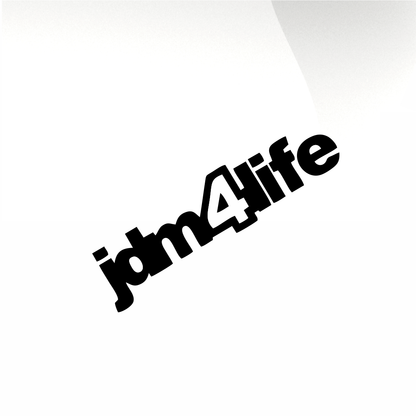 JDM 4 life Car decal sticker - stickyarteu