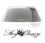 Stay Classy decal sticker - stickyarteu