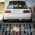 Stay Classy decal sticker - stickyarteu