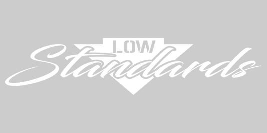 Low Standards decal sticker