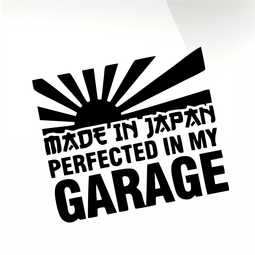 MADE IN JAPAN  Car decal sticker