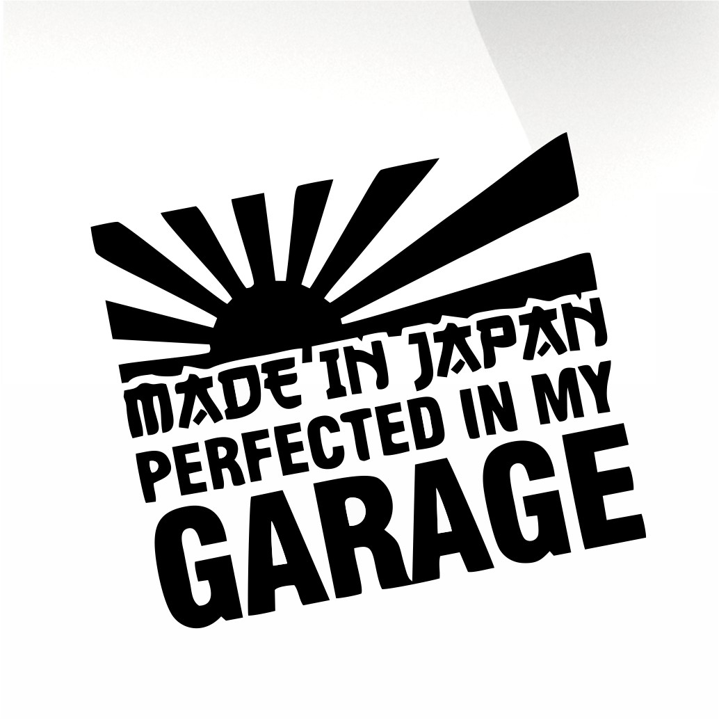 MADE IN JAPAN JDM Sticker Decal : : Automotive
