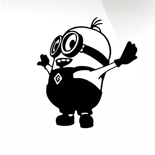 Minions Car decal sticker - stickyarteu
