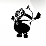 Minions Car decal sticker - stickyarteu