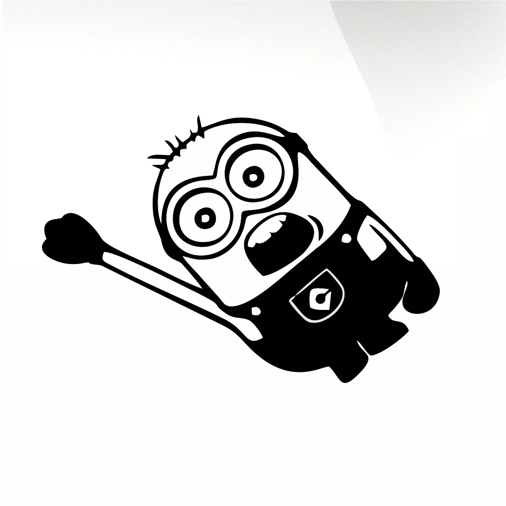 Minions Car decal sticker - stickyarteu