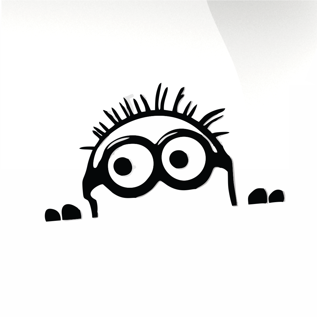 Minions Car decal sticker - stickyarteu