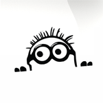 Minions Car decal sticker - stickyarteu