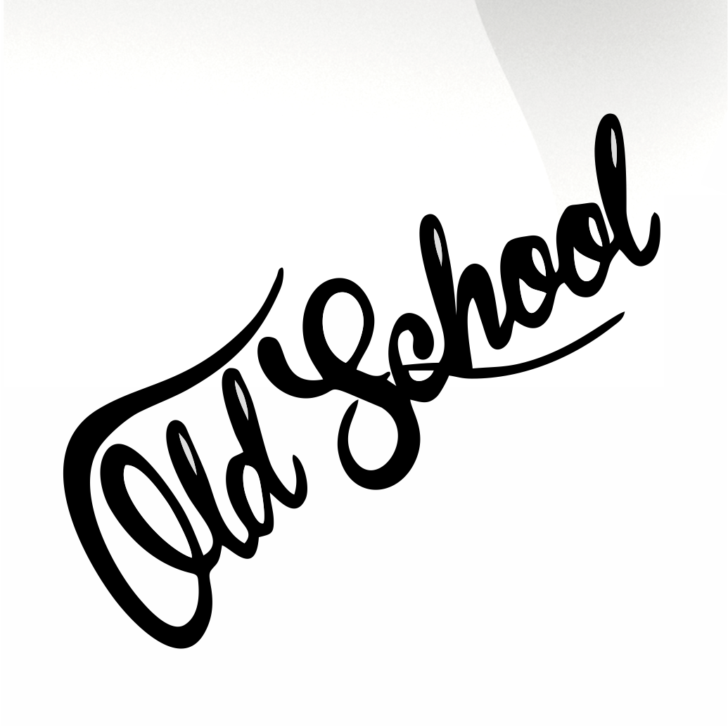 Old school Car decal sticker - stickyarteu