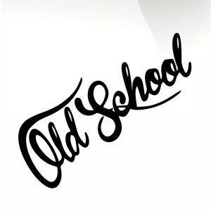 Old school Car decal sticker - stickyarteu