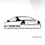 Honda Prelude 20+ Car decal sticker - stickyarteu