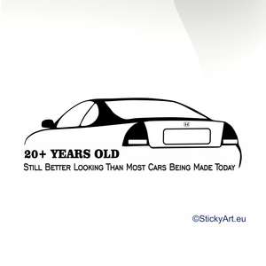 Honda Prelude 20+ Car decal sticker - stickyarteu
