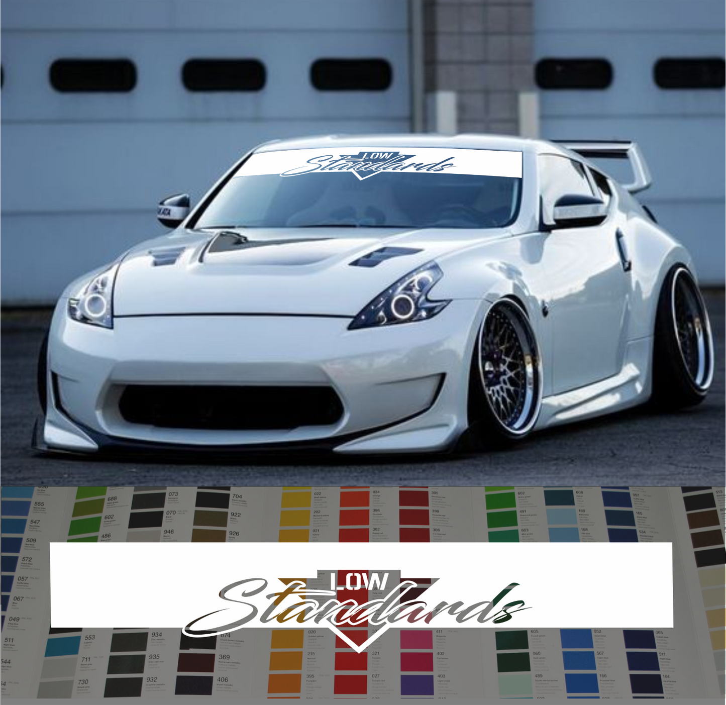 Low Standards diacut Banner