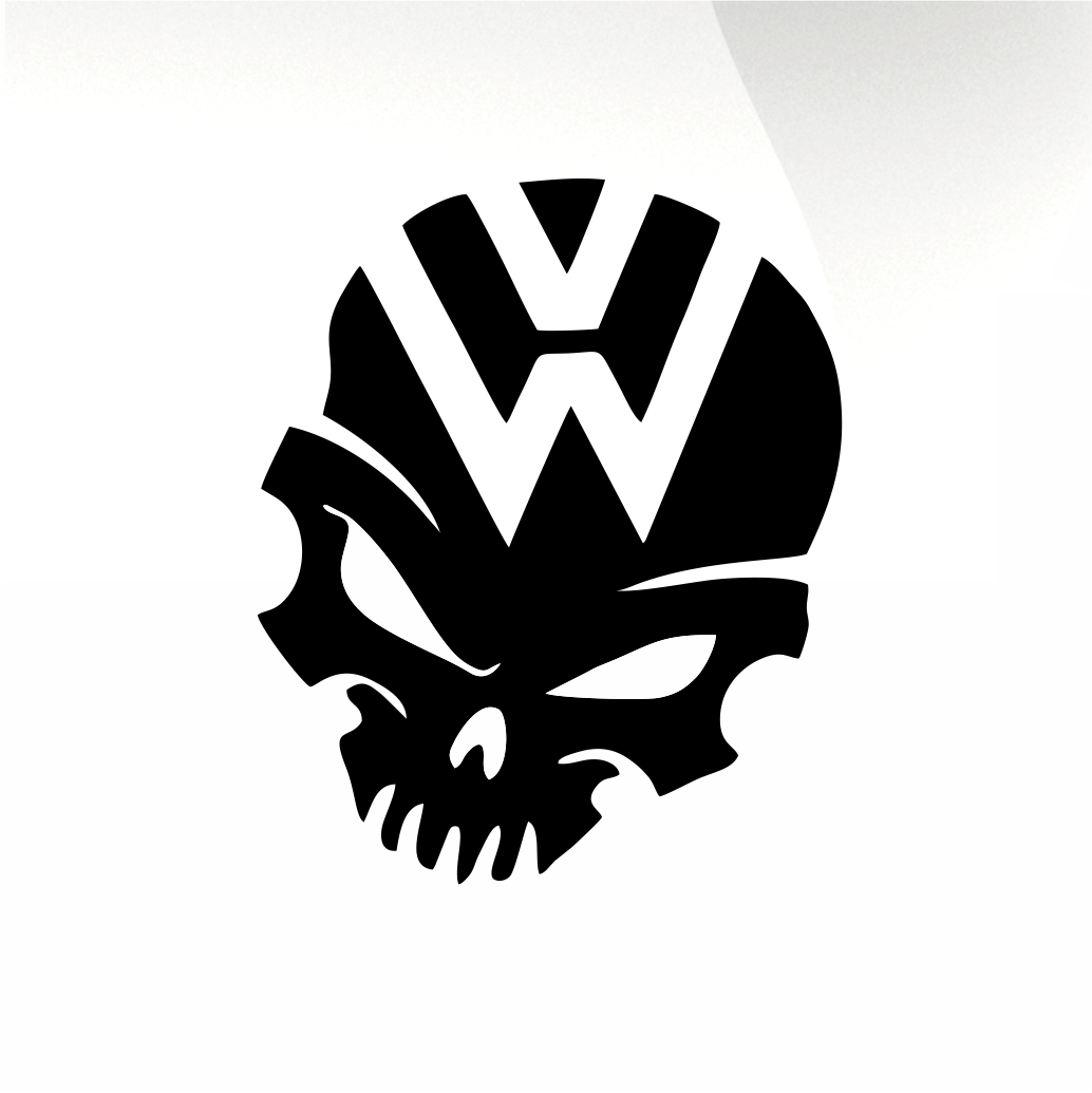 Skull Car decal sticker - stickyarteu