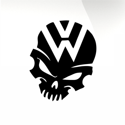 Skull Car decal sticker - stickyarteu