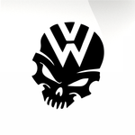 Skull Car decal sticker - stickyarteu