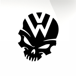 Skull Car decal sticker - stickyarteu