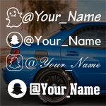 Snapchat custom name decals